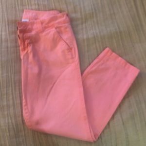 Pastel pink pants